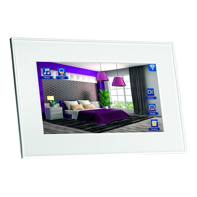7″ Color touch screen with 3D plans, Wi-Fi connectivity and integrated Web server